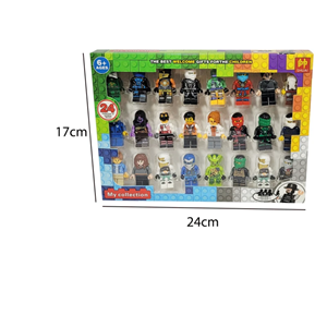 مینی فیگور لگو 24 عددی طرح نینجا SHUAI _اکشن فیگور